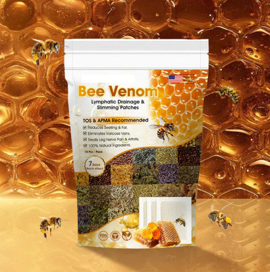 Bee Venom Lymphatic Drainage & Sliming Patches (10 Patches)